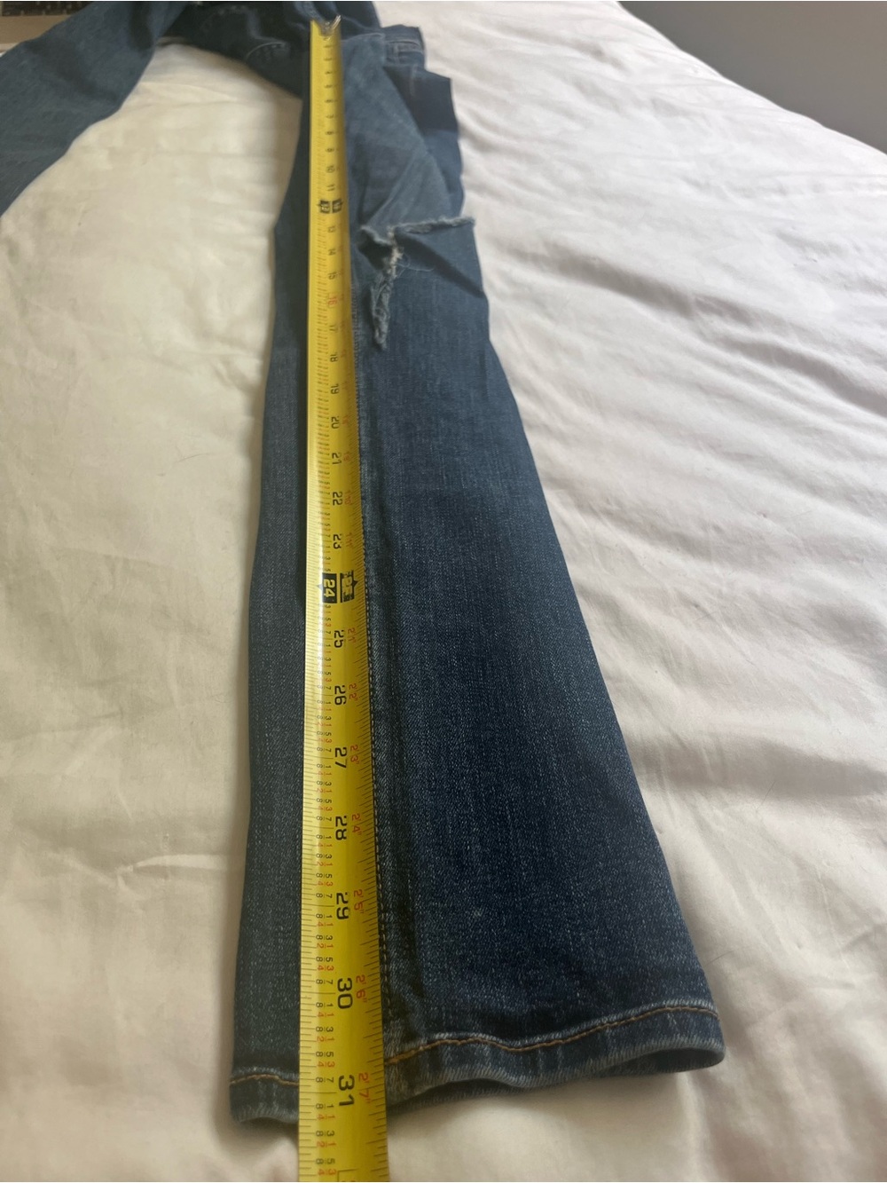 Rag & Bone Women’s Skinny Jeans Distressed Destroyed Ripped Knee Size 30 - Picture 15 of 15